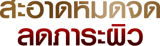 สะอาดหมดจด ลดภาระผิว