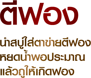 ตาข่ายตีฟองสบู่