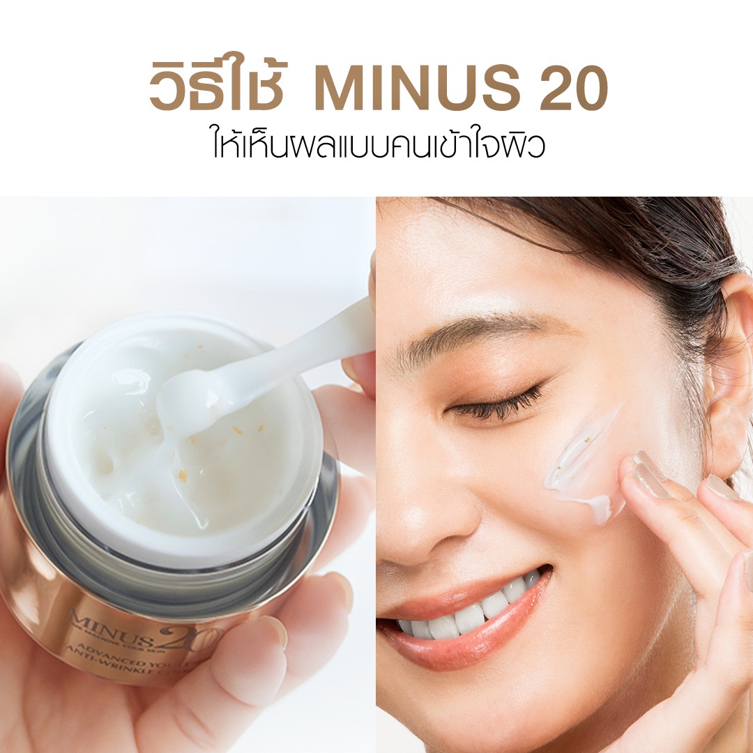 วิธีใช้ Minus20 ให้ได้ผลดีที่สุด